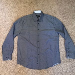 Fun Patterned Collared Shirt